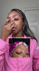 Allergic Reaction Eye Brow Tint