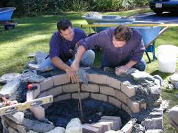 $50 fire pit using concrete tree rings: How To Build A Fire Pit Diy Fire Pit How Tos Diy