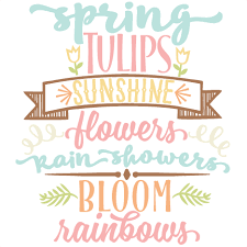 Download Spring Word Art Svg Scrapbook Cut File Cute Clipart Files For Silhouette Cricut Pazzles Free Svgs Free Svg Cuts Cute Cut Files