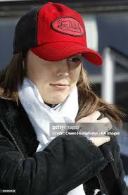 Claudia Solano, wife of ex-Newcastle Utd and now Aston Villa... News Photo 