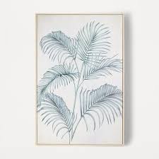 Palm Framed Print Kmart In 2020 Artwork Prints Canvas Frame Canvas Print Wall
