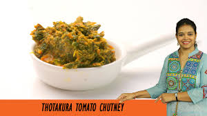 The site owner hides the web page description. Thotakura Tomato Chutney Mrs Vahchef Youtube