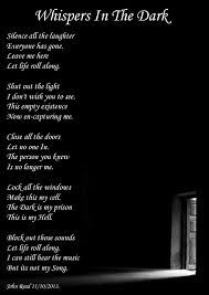Whispers In The Dark All Types Of Poetry Dark Poetry Poems Dark Creepy Poems