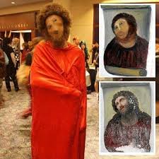 Jesus Fresco Best Halloween Costumes Ever Diy Costumes Men Kids Falling