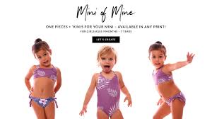 There are 220 mom and daughter matching swimsuits for sale on etsy, and they cost $30.33 on average. Mommy Me Swimwear Matching Has Never Been So Cute Kaikini Bikinis Kaikini Custom Swimwear