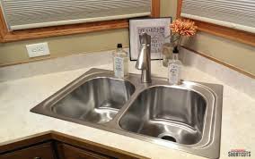 Browse kitchen sinks by stainless steel guage, number of bowls, dimensions or installation type. Diy Moen Kitchen Sink Faucet Install Everyday Shortcuts