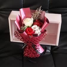 For a sunset color palette, check out the blossoms in vogue arrangement. Valentines Day Scented Soap Rose Flower Bouquet Artificial Fragrant Petals Flower Christmas Wedding Gift Box Decor Hot Sell Buy At The Price Of 15 80 In Aliexpress Com Imall Com