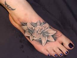 Supremely soft and delicate hand piece. Ankle Flower Tattoos