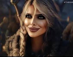 Some images inspired by Ciri from The Witcher😊👁️👁️⚔️ (part 1)