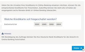 Deutsche Bank Online Selfservices