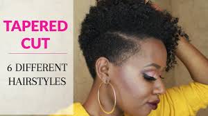 Trading in needles and ink for clippers and dye, hair tattoo looks set the best badass hair trend to try without the pain and lifetime commitment to the real thing. How To Style A Tapered Cut On Natural Hair Six Hairstyles Youtube