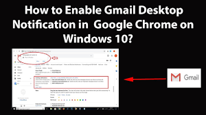 In the top right, click settings see all settings. How To Enable Gmail Desktop Notification In Google Chrome On Windows 10 Youtube