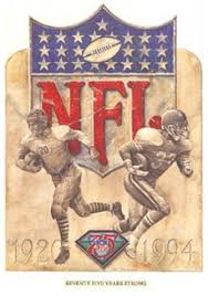 American football is one of the rather new sports, but despite it's short history it has gained immense popularity. Nfl 75th Anniversary Commemorative Theme Art Poster Front Row Collectibles Poster Art Posters Art Prints Art Prints