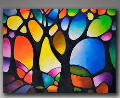 40 Easy Glass Painting Designs And Patterns For Beginners Abstract Tree Painting Modern Art Abstract Abstract Tree