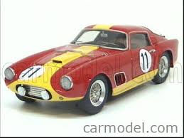 Ferrari 375 plus ferrari 375 mm spyder ferrari 250 tr ferrari 250 tr ferrari 500 f2 ref. Mg Model 24 18a Scale 1 24 Ferrari 250 Gt Le Mans 1959 N 11 High Headlights Red