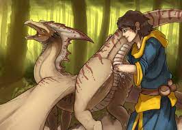 Human Males with Feral Female Dragons - 19/41 - Hentai Image
