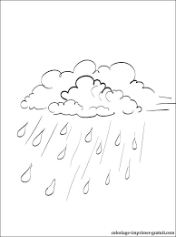 drawing rain 158229 nature printable coloring pages coloriage de lama