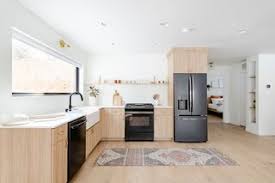 The wood is a clear attention grabbing feature of the room, but it is not overpowering. Best 60 Modern Kitchen Light Hardwood Floors Design Photos And Ideas Dwell