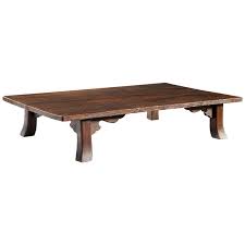 Byjccar rustic coffee table, wood and folding industrial cocktail table for living room,japanese antique tea table (l(31.50x17.32x14.96)) Unique Japanese Low Table Shou Sugi Ban Cedar Wood Coffee Table For Sale At 1stdibs
