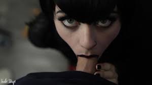 Mavis first Blowjob Cum Swallow with FANGS - Pornhub.com