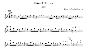 Can you feei the rhythm in my heart the beat's going düm tek tek aiways out it iike theres no iimit. Dum Tek Tek Sheet Music Scores For Violin