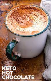 Keto Hot Chocolate Keeps Us Warm All Winter Recipe Keto Hot Chocolate Recipe Recipes Keto Dessert
