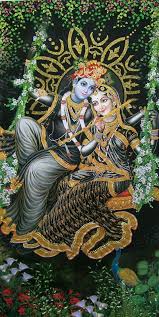 Radha Krishna On Swing Radha Krishna Art Krishna Krishna Pictures