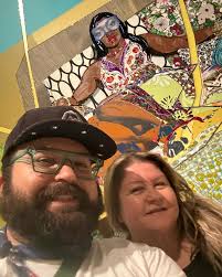 The Mickaleme Thomas show @thebroadmuseum is a masterclass in materiality  and space. Must see show!