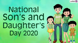 Daughter's day27th september 2020, sunday. National Son S And Daughter S Day 2020 Wishes And Hd Images Whatsapp Stickers Cute Gifs Facebook Messages And Quotes For Daughters To Celebrate The Day Latestly
