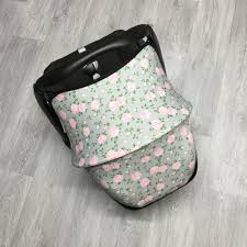 Grey Car Seat Cover Replacement Maxi Cosi Sun Canopy Carseat Sunshade Pink Replacement Sun Hood New Baby Girl Boy Infant Carrier Cover Baby Girl Car Seats Baby Car Seats Grey Car