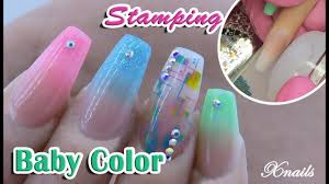 Adquirir uñas acrílicas color mate es uno de los estilos que frecuentan muchos famosos por su particular, pero elegante aspecto. Unas Acrilicas Baby Boomer Color Con Stamping Xnails Youtube