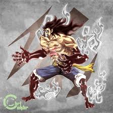 Luffy gear 5 vs kaidou dragon. One Piece Luffy Lionman Mode By Akbrchrl One Piece Luffy One Piece Drawing One Piece Manga