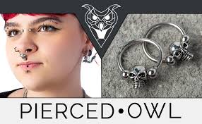 Amazon.com: Pierced Owl 16GA Stainless Steel Synthetic Opal Ball Captive  Bead Ring (Blue): Clothing, Shoes & Jewelry