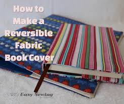 First, insert your thumb from the opening to reach the corner from inside. How To Make A Reversible Fabric Book Cover Easy Sewing For Beginners