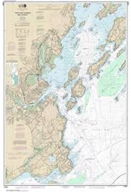 13292 portland harbor and vicinity nautical chart