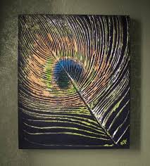 Feather Of Courtship Textural Peacock Feather Painting Feather Painting Art Painting Peacock Art