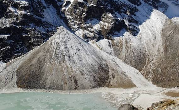 Thawing glaciers