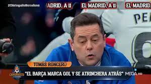 Tomás Roncero y un código secreto