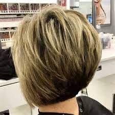The best layered bob haircut Image Result For Feather Layered Bob Hairstyles Back View Stacked Haircuts Stacked Bob Haircut Short Shaggy Haircuts