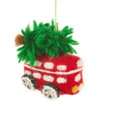 Cut out the windows and door from the template. Festive London Bus Christmas Collection Felt So Good Feltsogood