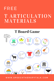 T Word List For Speech Therapy Kids Speech Therapy Speech Therapy Activities Speech And Language