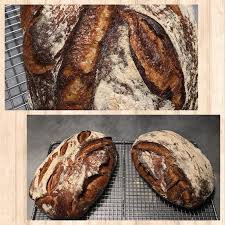 Voici Les 2 Effrontes Deux Pains Au Levain Sans Grignes Qui Ont Cuit A Leur Aise Sourdough Bread Picture Fermentation Food Bread 10 Things