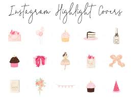 Birthday Instagram Highlight Cover Instagram Story Highlight Icons 16 Girly Pink Party Planner Covers Instagram Highlight Covers Social Media Icons Blog Branding Kit Blog Branding Kit Blog Branding Blog Themes Wordpress