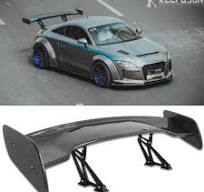 For Audi TT TTS MK2 8J 46" Rear Trunk Spoiler GT Style Racing Wing Carbon  Fiber