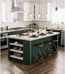 If you're looking to add some clever galley kitchen ideas to make your space seem larger, look to the airiness of the river mist color to open it up. Pin On Kuchynsky Interierovy Dizajn