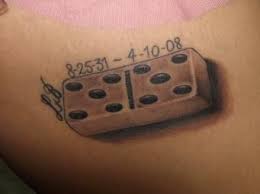 Dominoes Charm Tattoo Tattoo Designs Tattoos