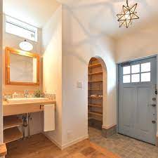 エコーアート on instagram オシャレでかわいい洗面台にブルーグレーの木製玄関ドアが よく映えます open house開催のお知らせ 日時 1月18日 土 19日 日 25日 土 26 bathroom mirror home decor home