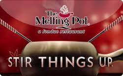 Check spelling or type a new query. Melting Pot Gift Cards Goldnstuff Giftcards