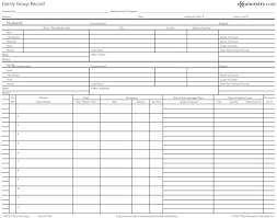 Free Family Group Record From Ancestry Com Teach Me