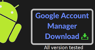 Use google and you'll find the answer to just about anything. Google Account Manager Apk All Versions Download Mymobiletips
